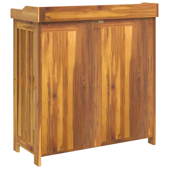 Garden Cabinet With Storage With Door Brown 93 X 41.5 X 98Cm Axbbotlp