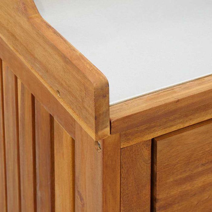 Garden Cabinet With Drawer With Shelf Brown 93 X 41.5 X 98Cm Axbbotli