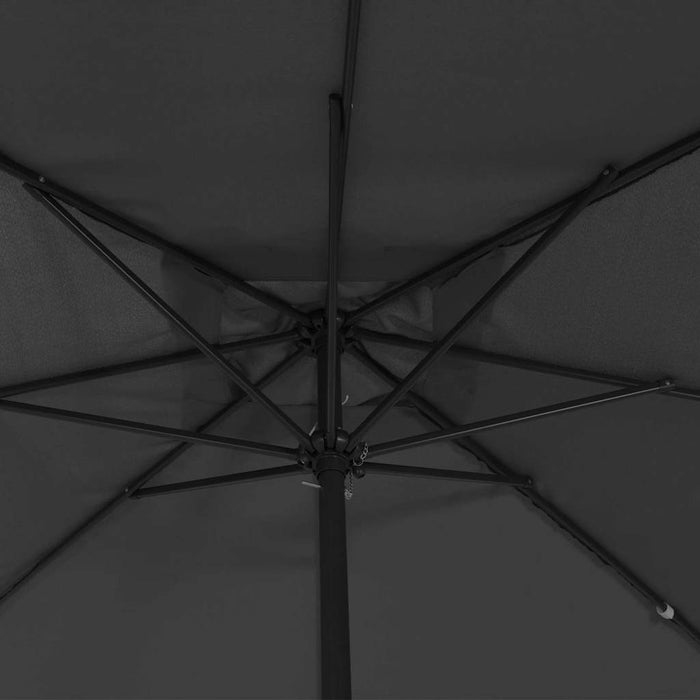 Garden Parasol Anthracite, Black 295 X 295 X 245 Cm Axbbtlpa
