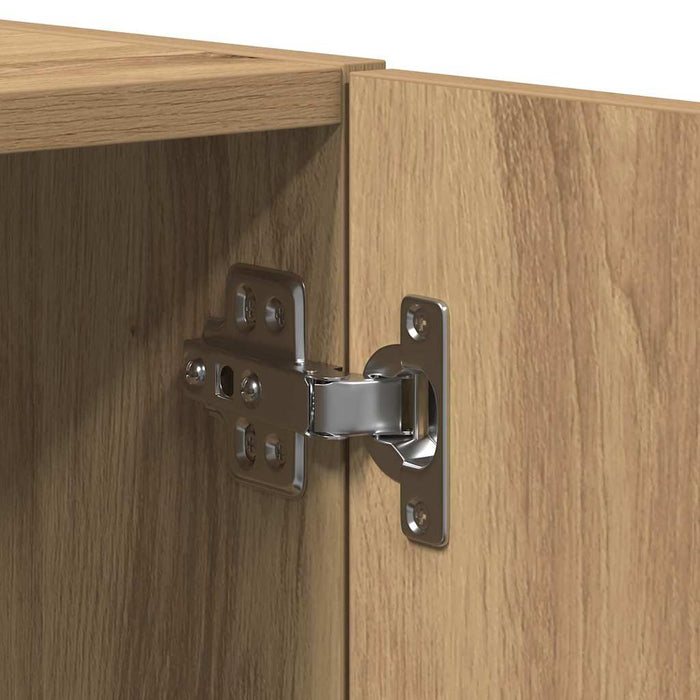 Wall Cabinet Artisan Oak 70X42.5X40 Cm Engineered Wood Nlkopo