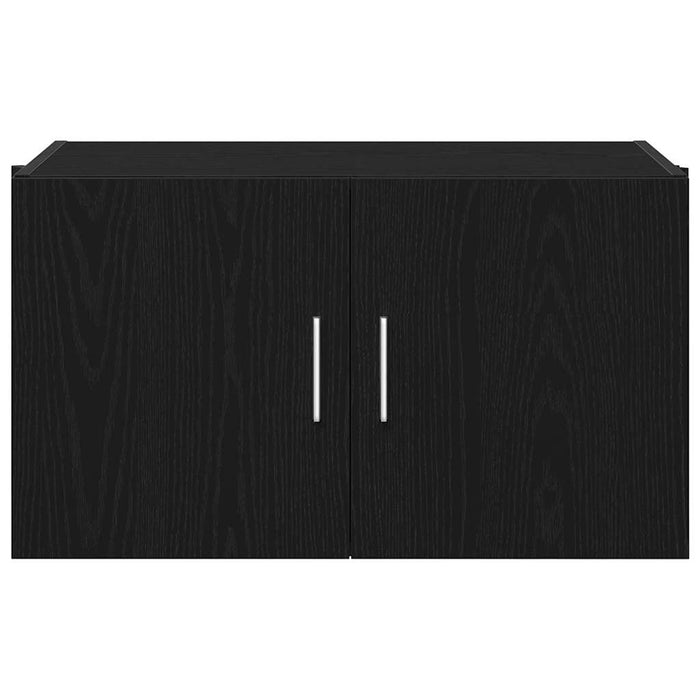 Wall Cabinet Black Oak 70 X 42.5 X 40 Cm Engineered Wood Nlkopx