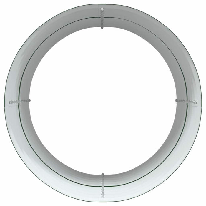 Garden Raised Bed Green 80 X 80 X 81 Cm Steel Axbbnoxl