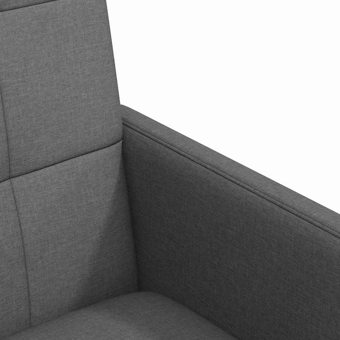 Dining Chairs 2 Pcs Dark Grey 58 X 65 X 94 Cm Fabric Axbointb