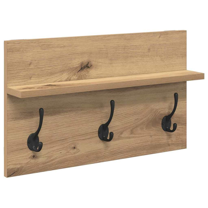 Hallway Furniture Set 4 Pcs Black Oak 90 X 31 X 46.5 Cm Niopxn