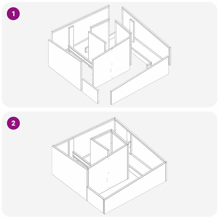 Garden Planter Black 80 X 80 X 50 Cm Cold-Rolled Steel Nitpin