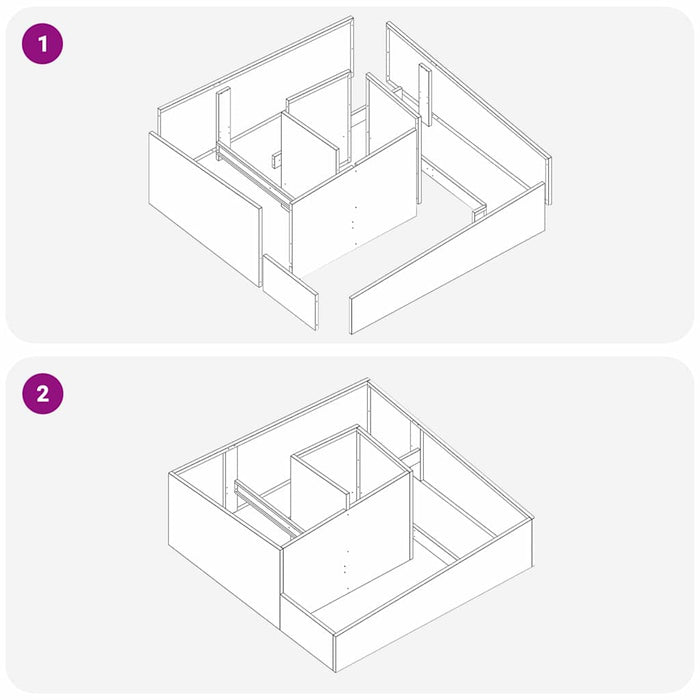 Garden Planter Anthracite 100 X 100 X 50 Cm Cold-Rolled Steel Nitpni