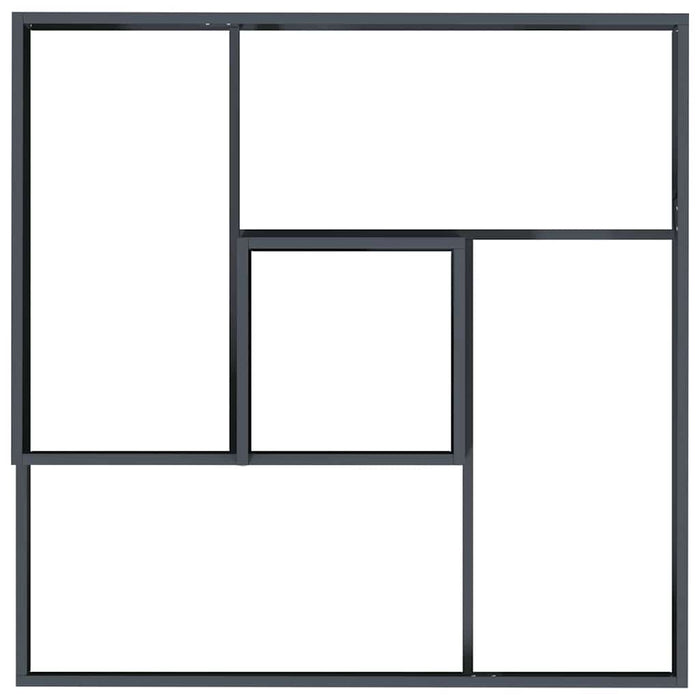 Garden Planter Anthracite 100 X 100 X 50 Cm Cold-Rolled Steel Nitpni