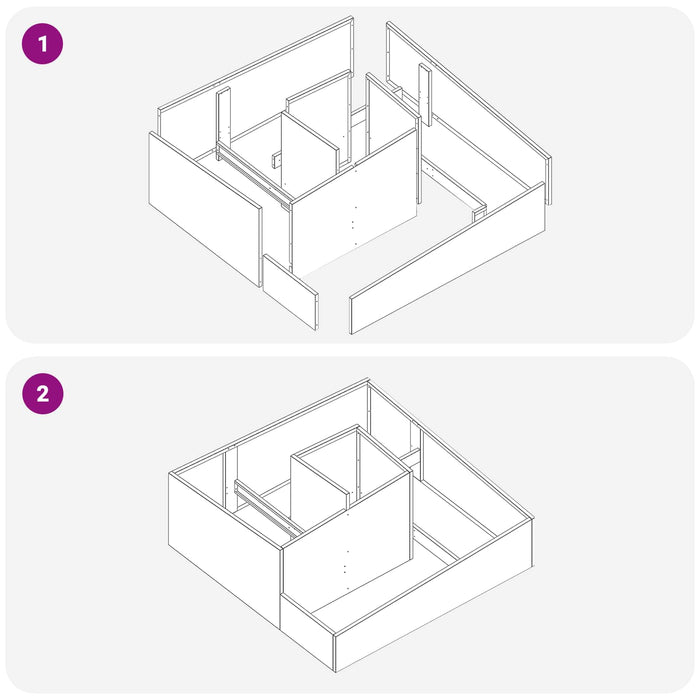 Garden Planter Brown 100 X 100 X 50 Cm Weathering Steel Nitpko