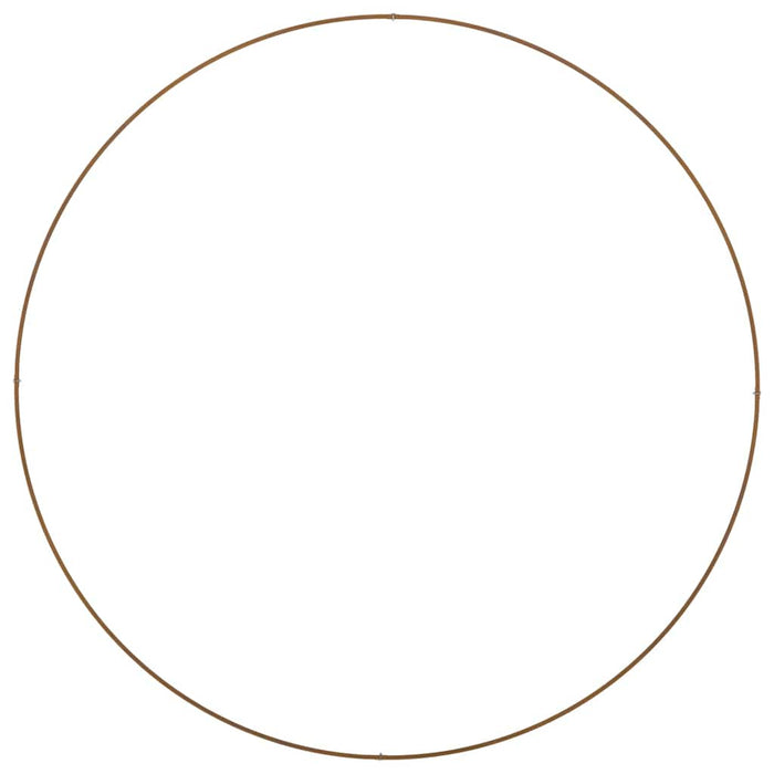 Garden Planter 5 Pcs Brown 120 X 120 X 20 Cm Weathering Steel Nitlai