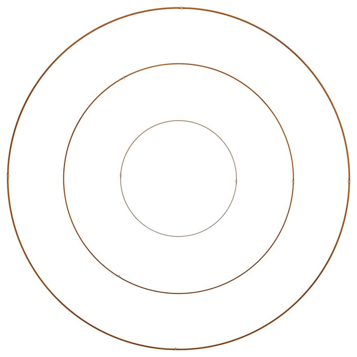 Garden Planter Brown 120 X 120 X 20 Cm Weathering Steel Nitllo