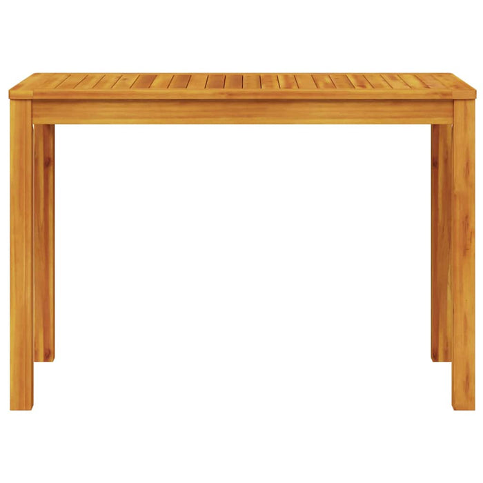 Garden Dining Set 3 Pcs Brown Solid Acacia Wood Ttipltl