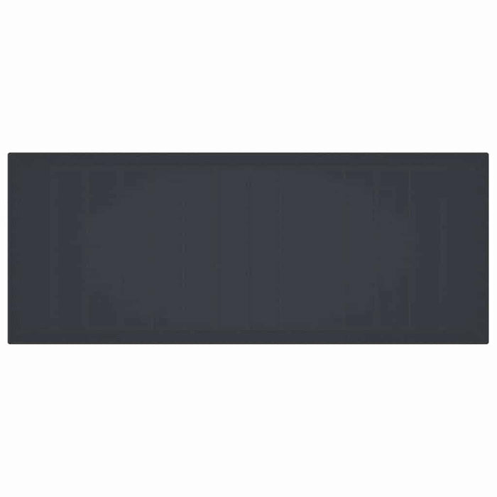 Garden Table Anthracite 250 X 100 X 73 Cm Poly Rattan Ttinpol