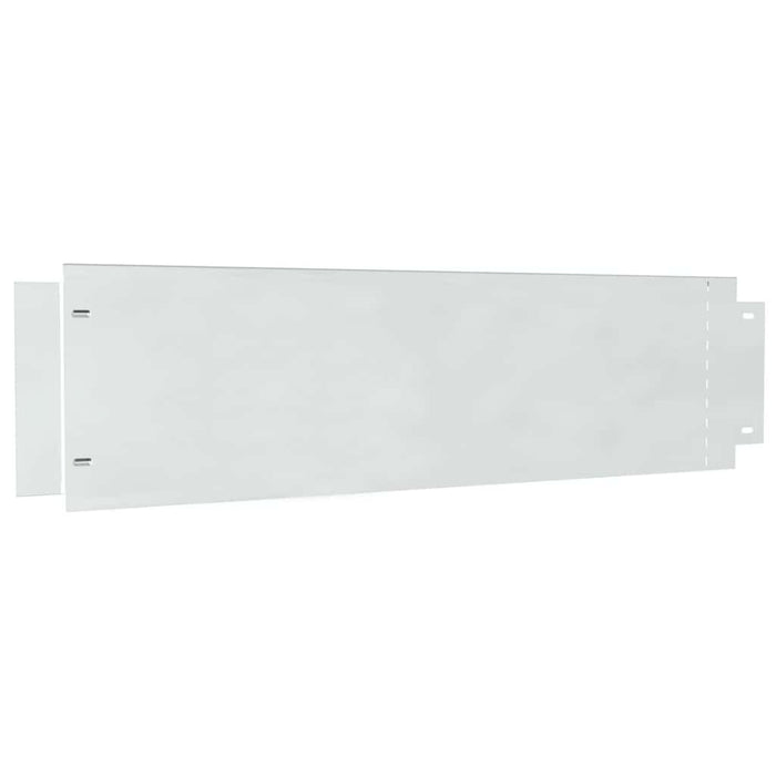 Lawn Edgings 5 Pcs Silver 100 X 25 Cm Galvanised Steel Axbbnloa