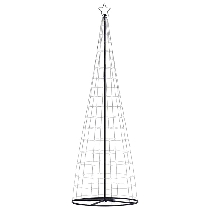 Led Christmas Tree With Ground Spikes Warm White 255 Cm Iron Axboxloi