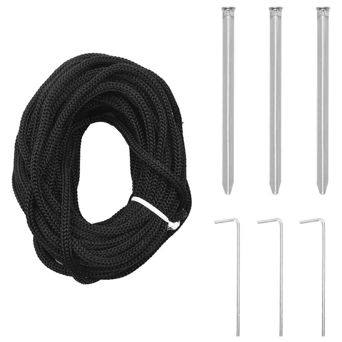 Led Christmas Tree With Ground Spikes Cool White 255 Cm Iron Axboxlxb