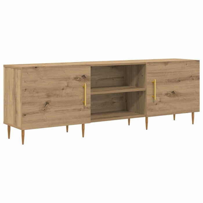 Tv Cabinet Artisan Oak 150 X 30 X 50 Cm Engineered Wood Nikpkl