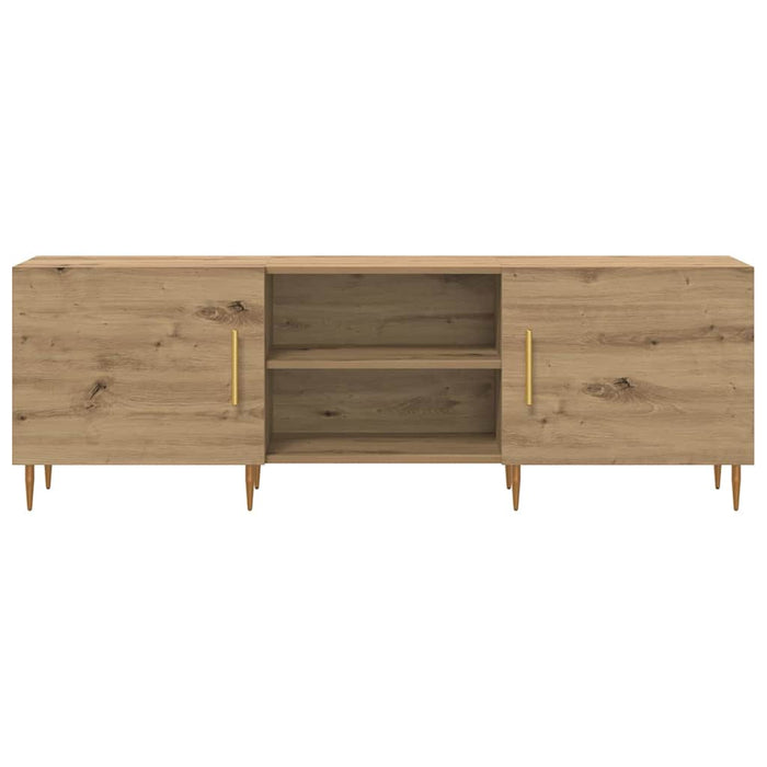 Tv Cabinet Artisan Oak 150 X 30 X 50 Cm Engineered Wood Nikpkl