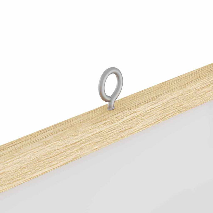 Magnetic Whiteboard White 80 X 1.4 X 80 Cm Solid Pine Wood Axbopkxl