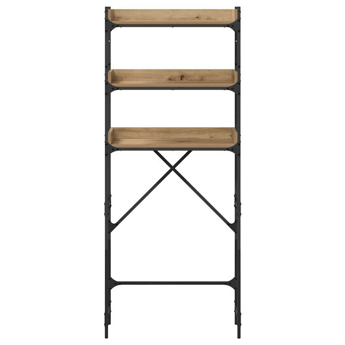 Washing Machine Shelf 67 X 25 X 163 Cm Engineered Wood Nntppo