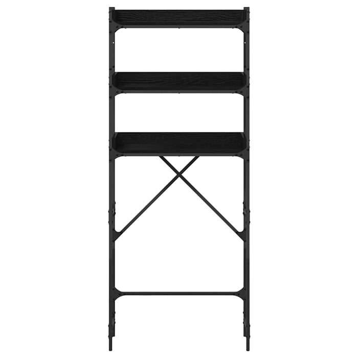 Washing Machine Shelf 67 X 25 X 163 Cm Engineered Wood Nntppx