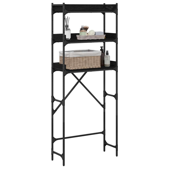 Washing Machine Shelf 67 X 25 X 163 Cm Engineered Wood Nntppx