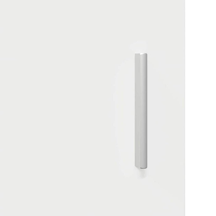 Wall-Mounted Cabinet White 55 X 29 X 100 Cm Engineered Wood Nnbxxo