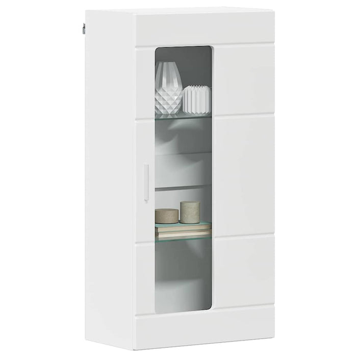 Wall-Mounted Cabinet White 55 X 29 X 100 Cm Engineered Wood Nnbxxo