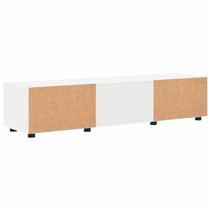 Tv Cabinet With Drawer White 150 X 39 X 30 Cm Engineered Wood Nnbxto