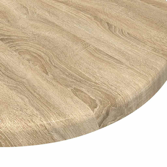 Table Top Sonoma Oak 30 X 30 X 1.5 Cm Engineered Wood Nnbtit