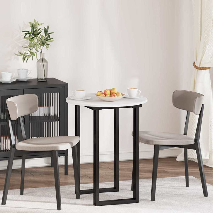 Table Top White 60 X 60 X 1.5 Cm Engineered Wood Nnbabo