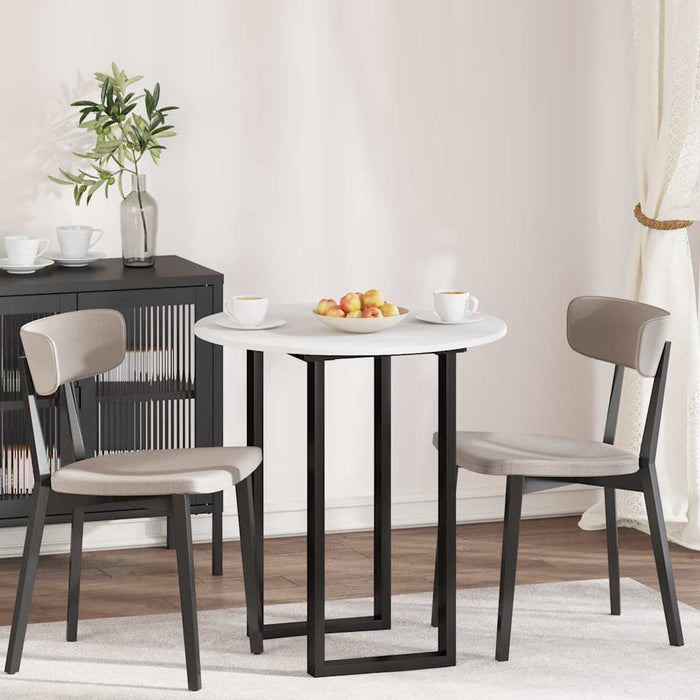 Table Top White 70 X 70 X 1.5 Cm Engineered Wood Nnbaoo