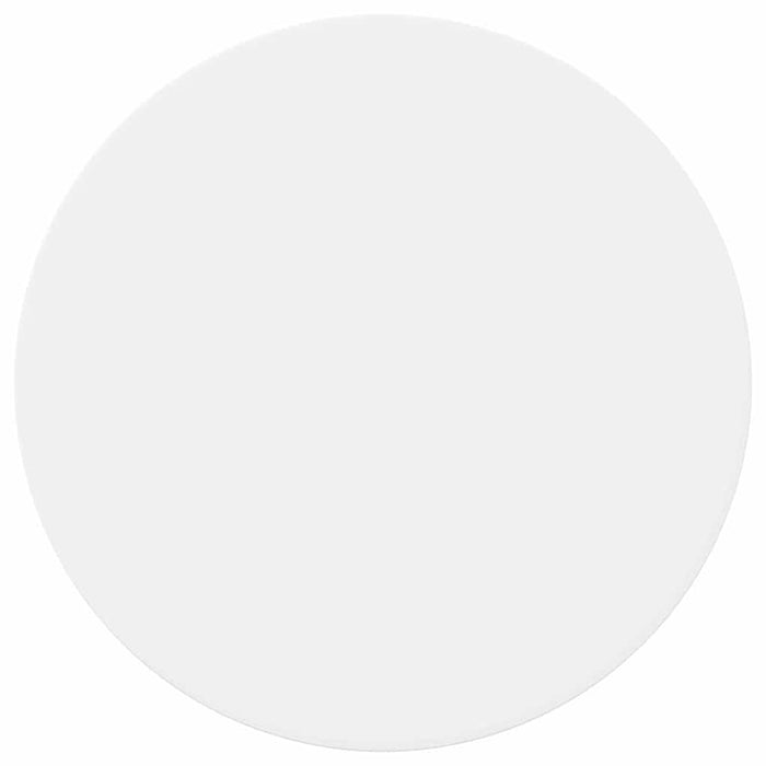 Table Top White 70 X 70 X 1.5 Cm Engineered Wood Nnbaoo