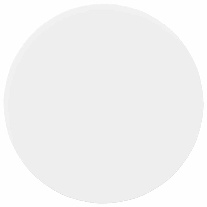 Table Top White 80 X 80 X 1.5 Cm Engineered Wood Nnbaxo