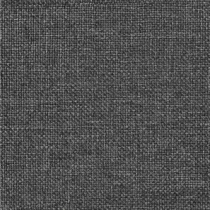 Queen Size Bed Frame With Upholstered Headboard Dark Grey 150 X 200 Cm Niianb