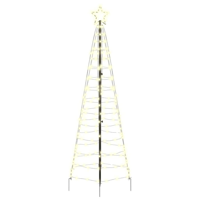 Led Christmas Tree With 390 Leds Warm White 250 Cm Iron Axboklbl