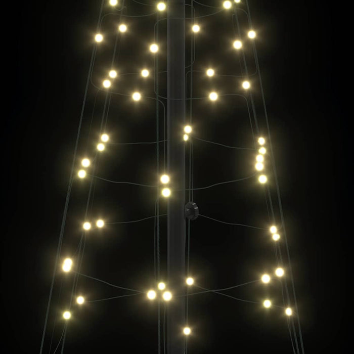 Led Christmas Tree Warm White 100 X 100 X 250 Cm Iron Axbokloa