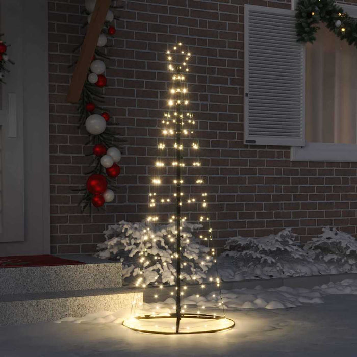 Led Christmas Tree Warm White 100 X 100 X 250 Cm Iron Axbokloa