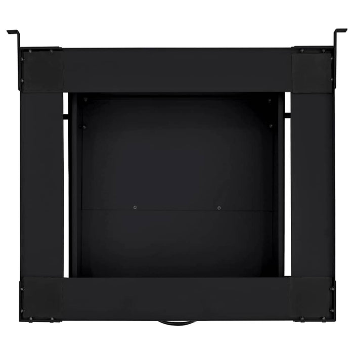 Washing Machine Pedestal Black 64 X 55 X 32.5 Cm Steel Axbxxbtp