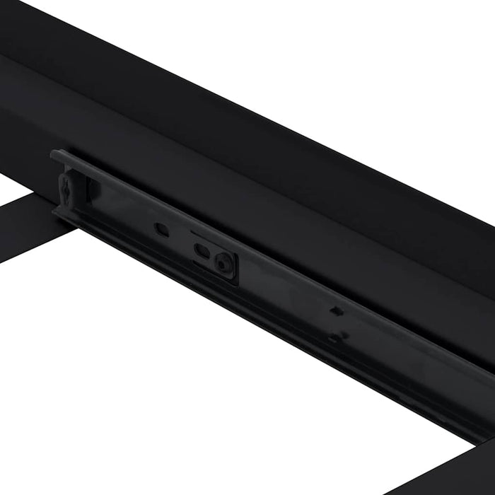 Washing Machine Intermediate Shelf Black 60 X 60 X 8 Cm Steel Axbxxbtk