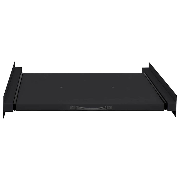 Washing Machine Intermediate Shelf Black 60 X 60 X 8 Cm Steel Axbxxbtk