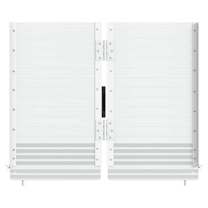 Wheelchair Ramp Folding Silver 62 X 73 X 5 Cm Aluminium Axbxobka