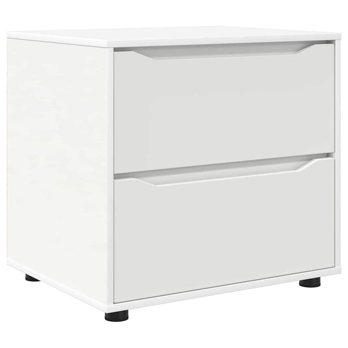 Storage Cabinet White 60 X 48 X 57 Cm Engineered Wood Nnnnxi