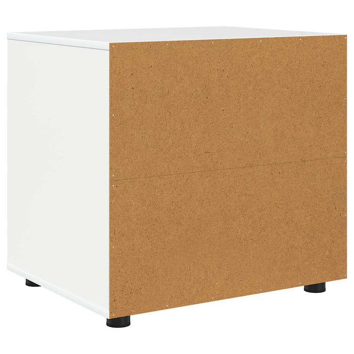 Storage Cabinet White 60 X 48 X 57 Cm Engineered Wood Nnnnxi
