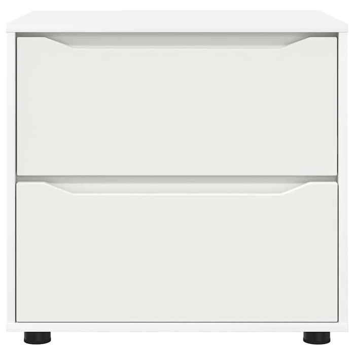 Storage Cabinet White 60 X 48 X 57 Cm Engineered Wood Nnnnxi