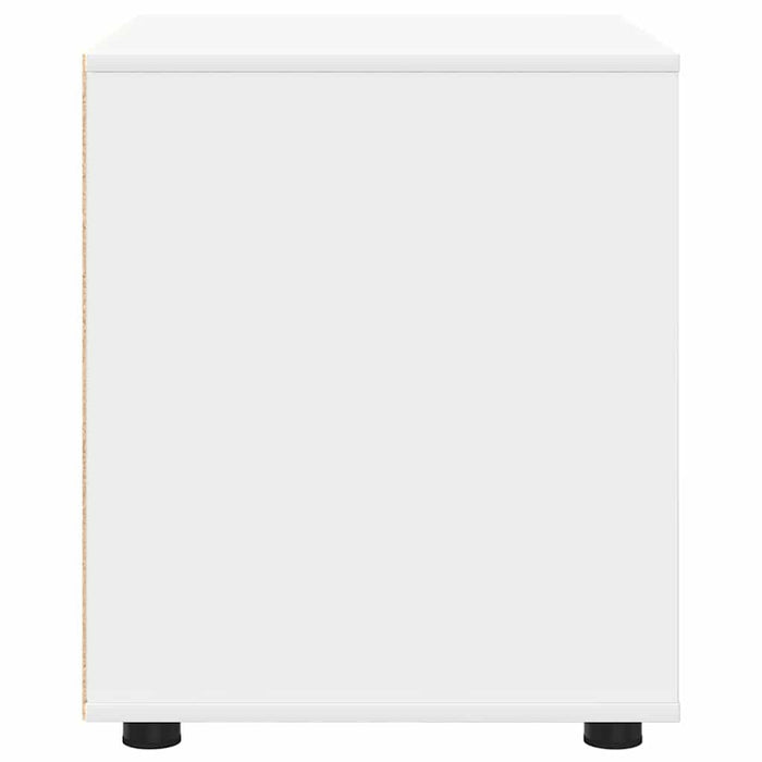 Storage Cabinet White 60 X 48 X 57 Cm Engineered Wood Nnnnxi