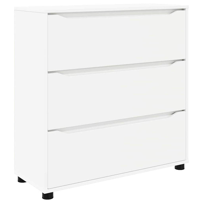 Storage Cabinet White 80 X 31 X 81 Cm Engineered Wood Nnnnai