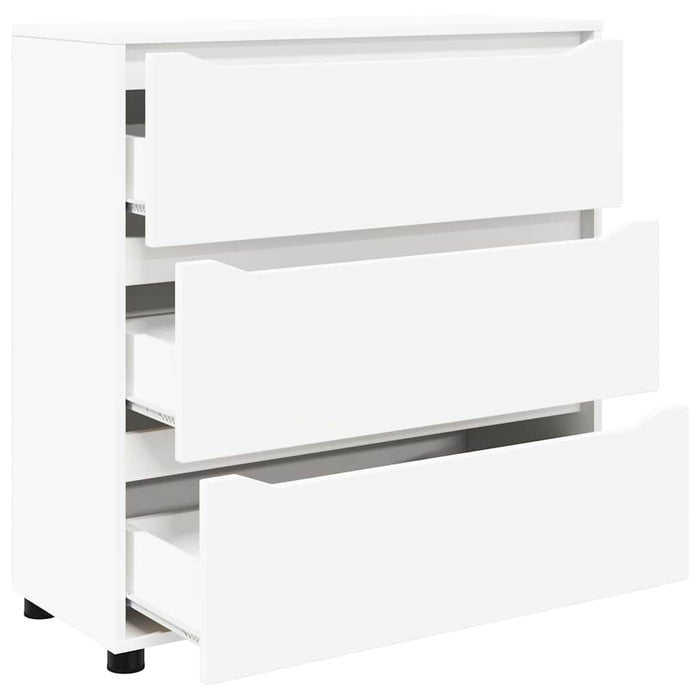 Storage Cabinet White 80 X 31 X 81 Cm Engineered Wood Nnnnai