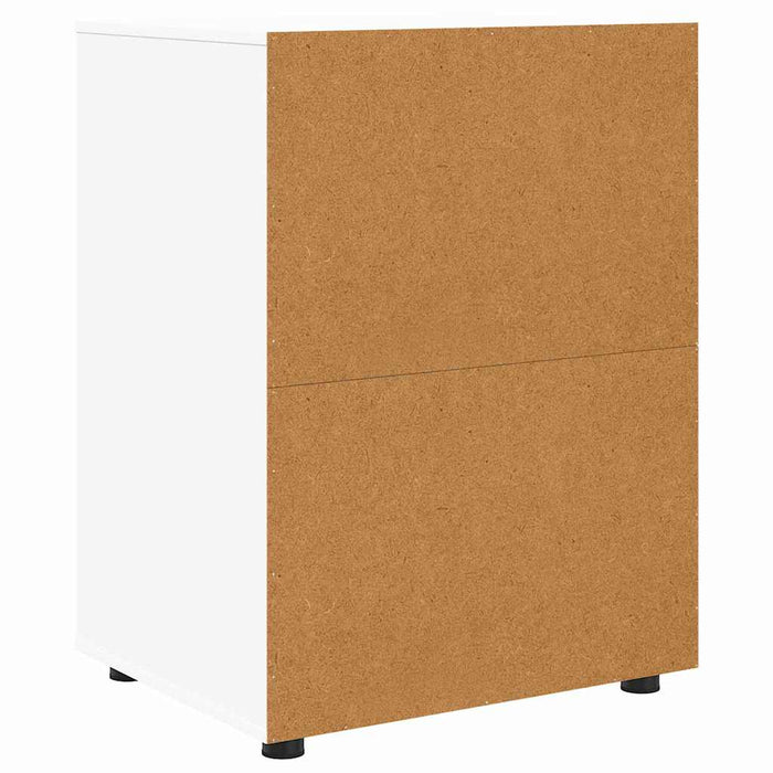 Storage Cabinet White 60 X 48 X 81 Cm Engineered Wood Nnnnpi