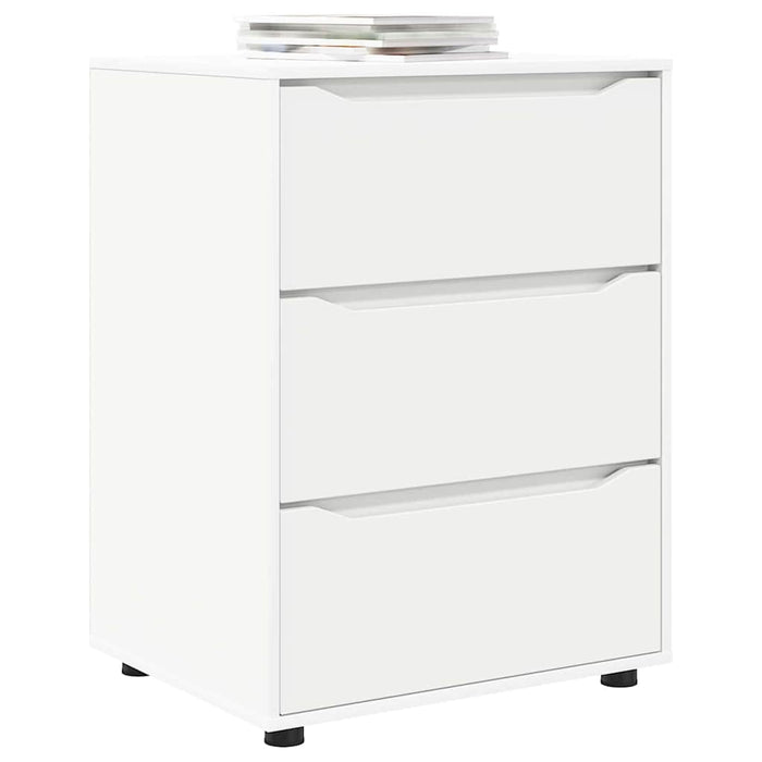Storage Cabinet White 60 X 48 X 81 Cm Engineered Wood Nnnnpi