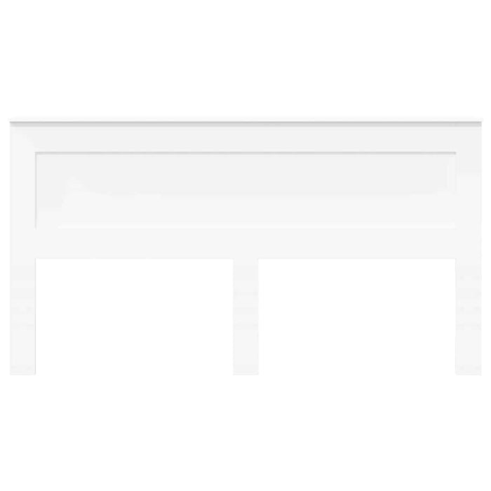 King Size Headboard With Headboard White 180 Cm Engineered Wood Nniaxp